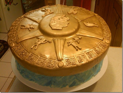 The Percy Jackson cake This made me drool. 
